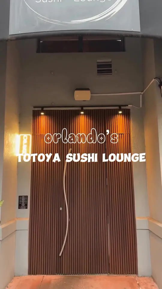 Ootoya Sushi Lounge in Orlando showing review, atmosphere, visit, pork gyoza, miso soup, spicy garlic edamame, video by galbieats on TikTok