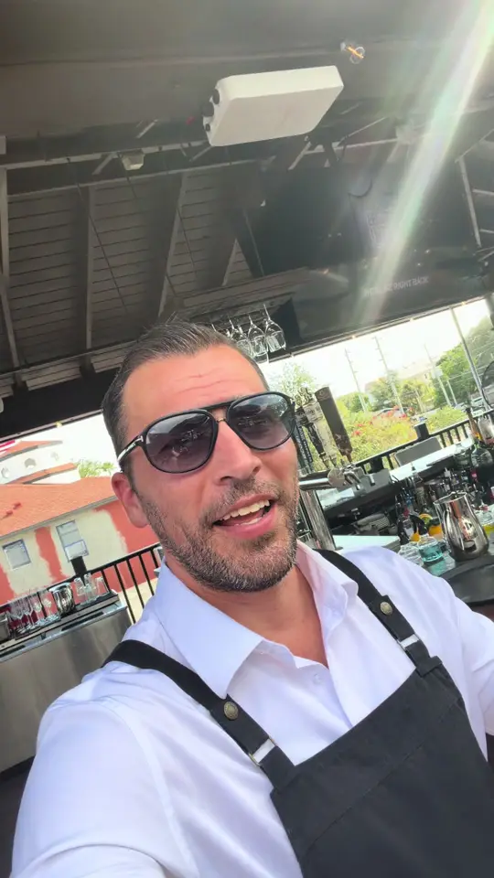  in Florida showing cocktail, food, rooftop vibes, video by prestonatthebeach on TikTok