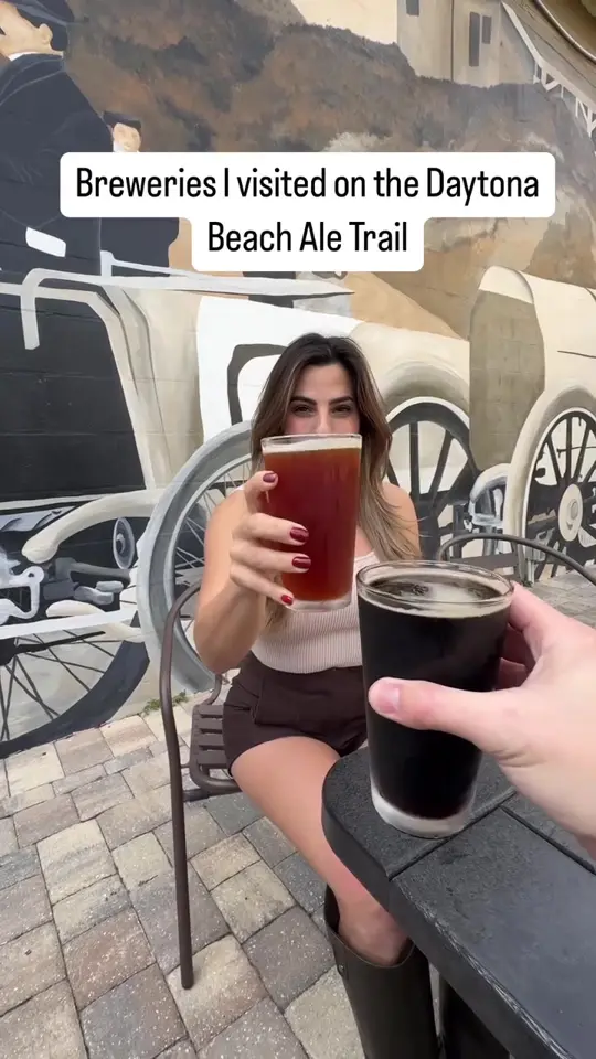 Ormond Brewing Company in Ormond Beach showing visit, craft beer, video by discoverdaytonabeach on TikTok