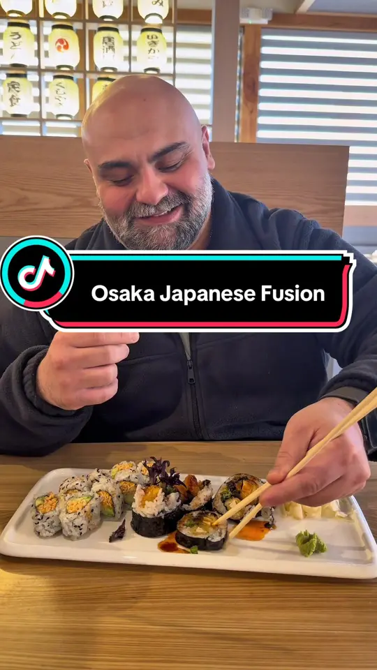 Osaka Japanese Fusion in Rome showing food, japanese fusion, video by mosnaxx on TikTok