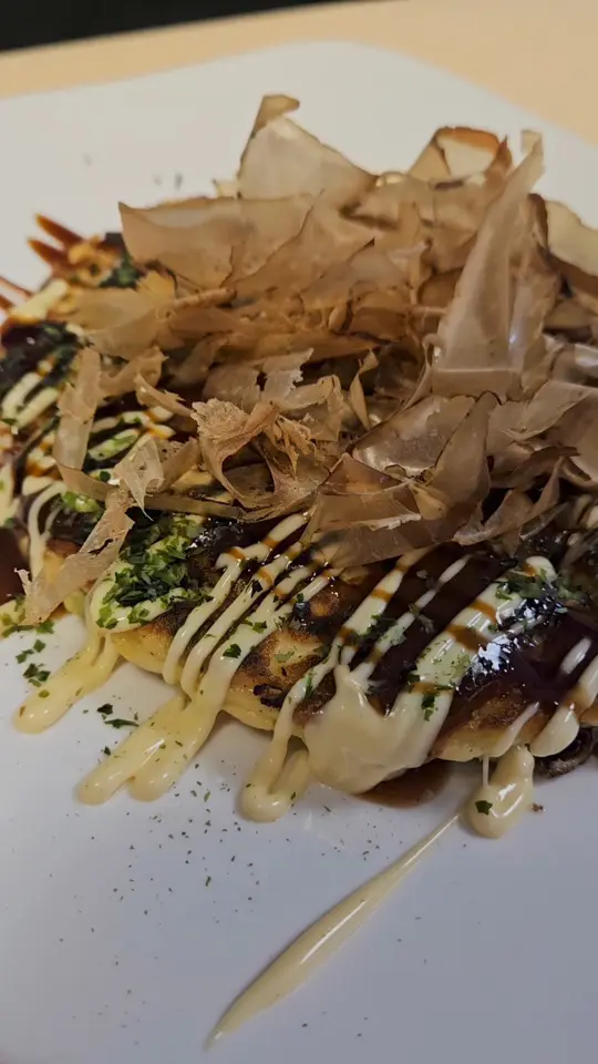 Osaka Sushi Ramen Bento Bubble Tea in Palm Bay showing okonomiyaki, japanese food, video by Osaka_PalmBay on Facebook