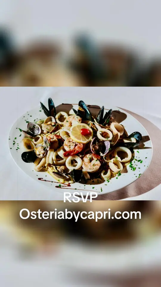 Osteria by Capri in West Palm Beach showing southern italian cuisine, made to order food, restaurant visit, downers grove il, west palm beach fl, video by osteriabycapri on TikTok