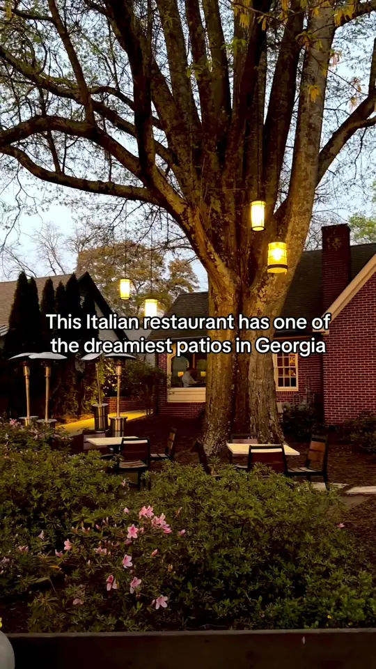 Osteria Mattone in Roswell showing italian food, pasta, pizza, wine, spritzes, dessert, video by atldessertguide on TikTok