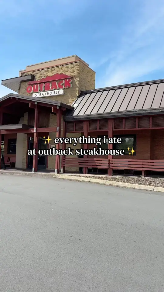 Outback Steakhouse in Hialeah showing steak, food, video by Taylor on YouTube