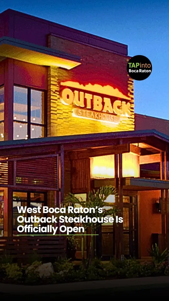 Outback Steakhouse-Royal Palm Beach in Royal Palm Beach showing restaurant opening, ribbon-cutting event, business news, video by TAPinto Boca Raton on Facebook