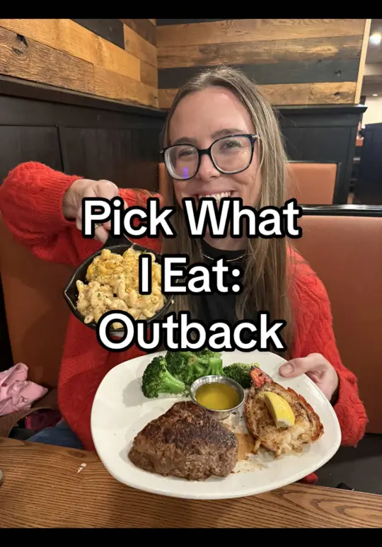 Outback Steakhouse on TikTok, video by eatswithevad