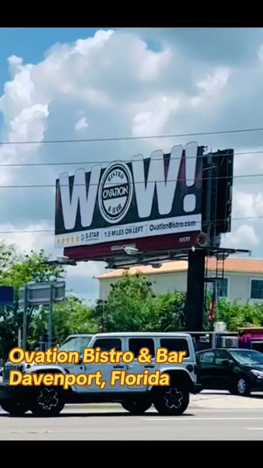 Ovation Bistro & Bar, Winter Haven in Winter Haven showing review, imperial tilapia, filet mignon, fried chicken sandwich, bbq flatbread pizza, grilled chicken club, video by thethornefamily on TikTok