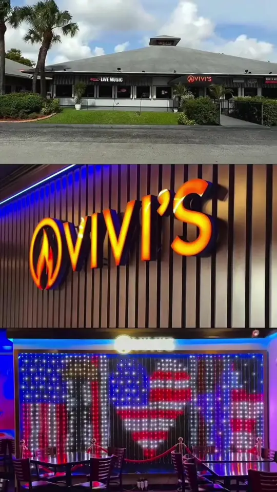 in Florida showing restaurant visit, homemade food, handcrafted drinks, live music, speakeasy lounge, video by ovivis_restaurant on TikTok