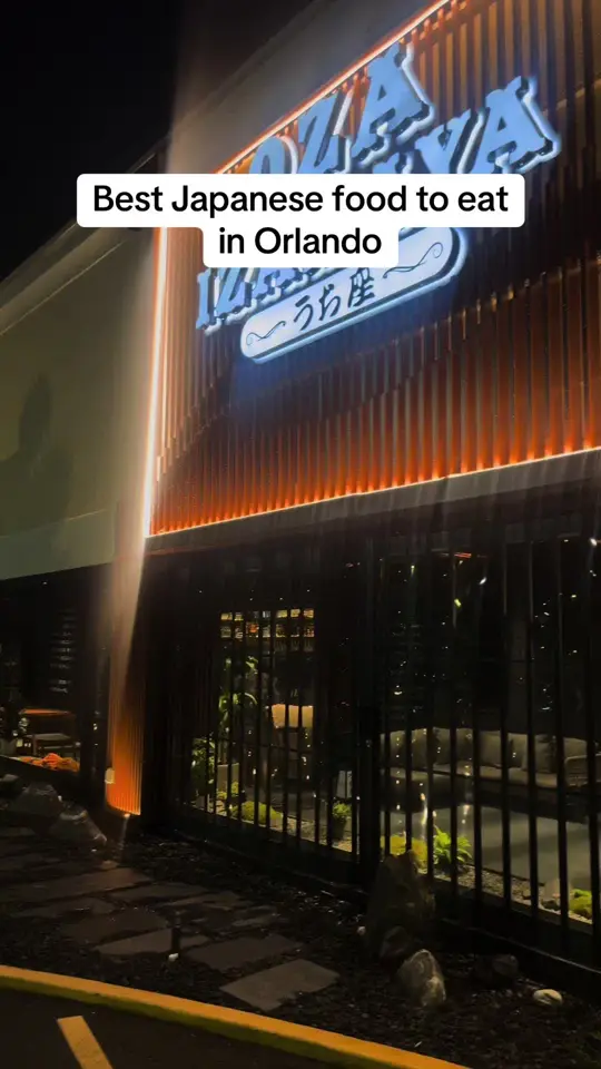Oza Izakaya in Orlando showing review, authentic japanese food, video by flexeatss on TikTok