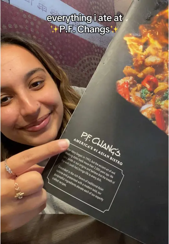 P.F. Chang's on TikTok, video by lakieats