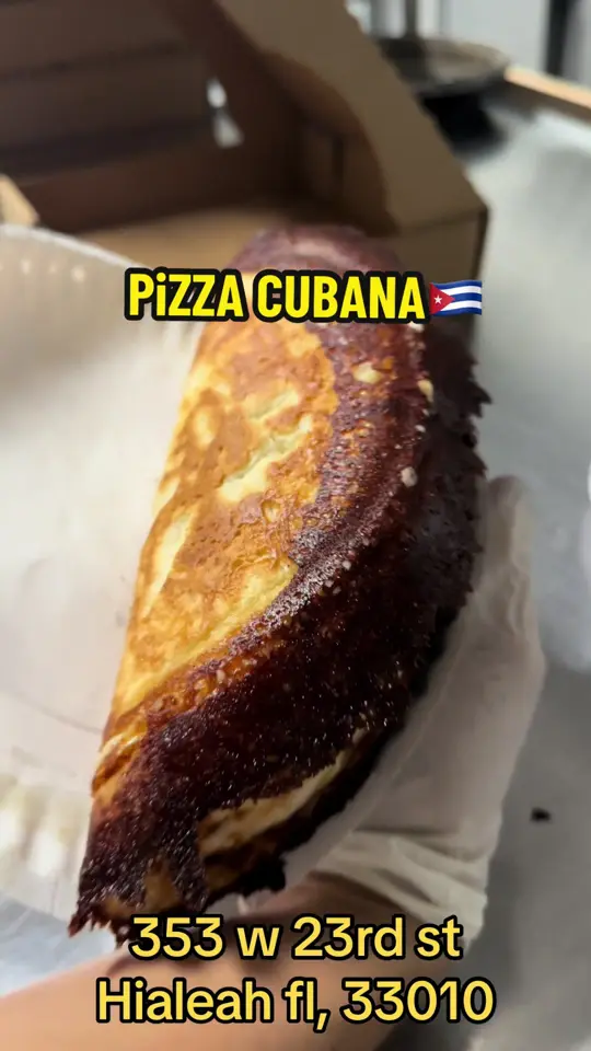Pa’Comer Cuban Pizza on TikTok, video by pacomercubanpizza