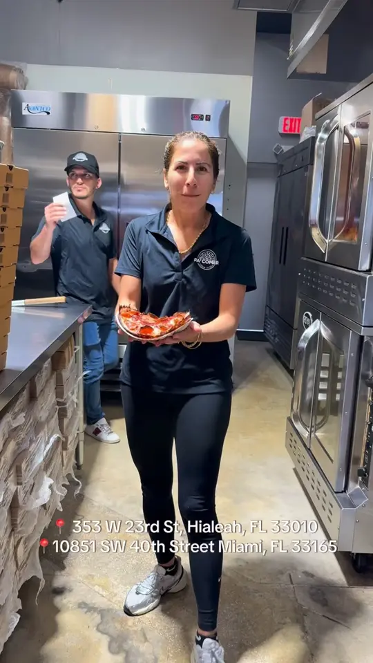 Pa’Comer Cuban Pizza in Hialeah showing pizza, video by Pa' Comer Cuban Pizza. on Facebook