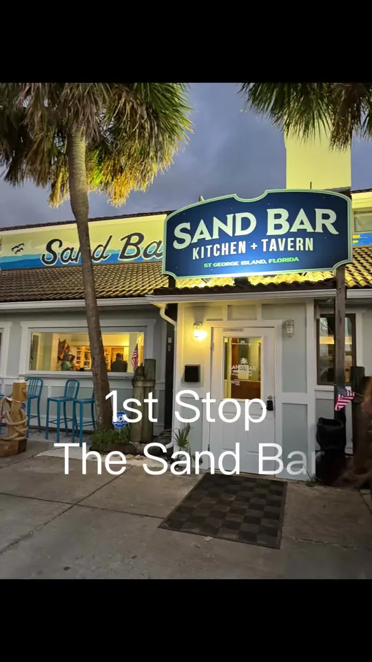 Paddy's Raw Bar in St George Island showing visit, oysters, video by theadamsfam07 on TikTok
