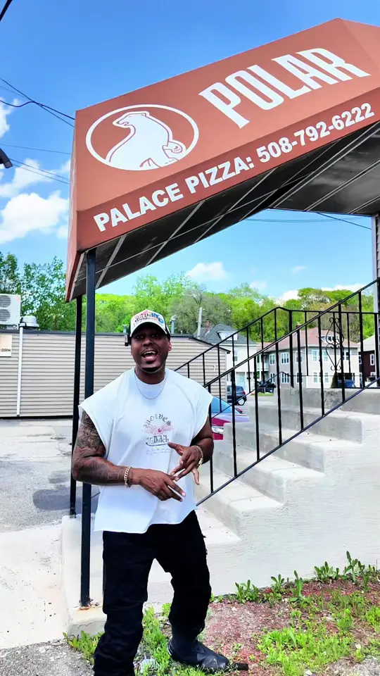 Palace Cafe in Pensacola showing pizza, visit, video by princethefitbarber on TikTok