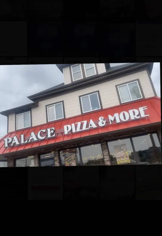 Palace Cafe in Pensacola showing pizza, palace pizza, video by crystallynnxxx on TikTok