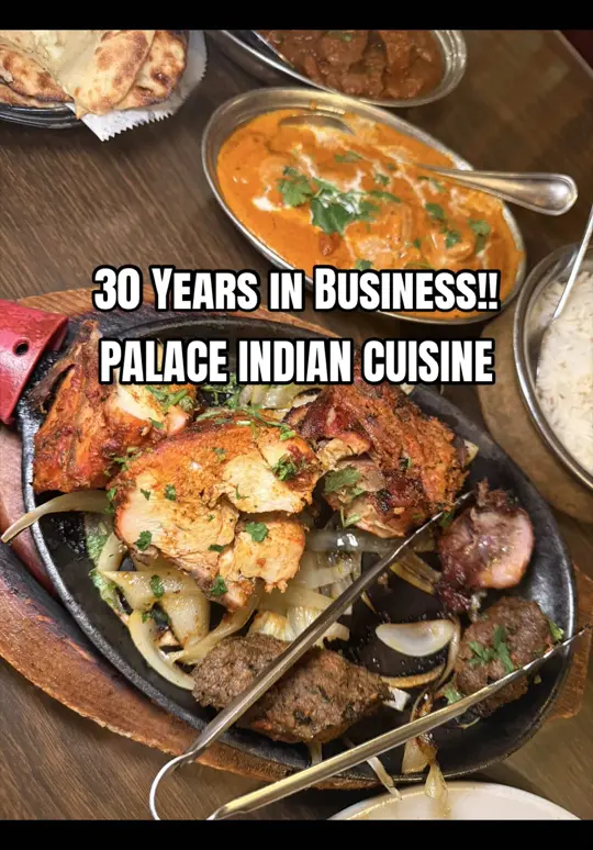 Palace Indian Restaurant on TikTok, video by saucy_nicki