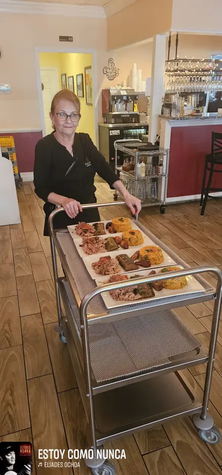 Palermo Puerto Rican Kitchen in Orange Park showing food, restaurant visit, video by Palermo Puerto Rican Kitchen on Facebook