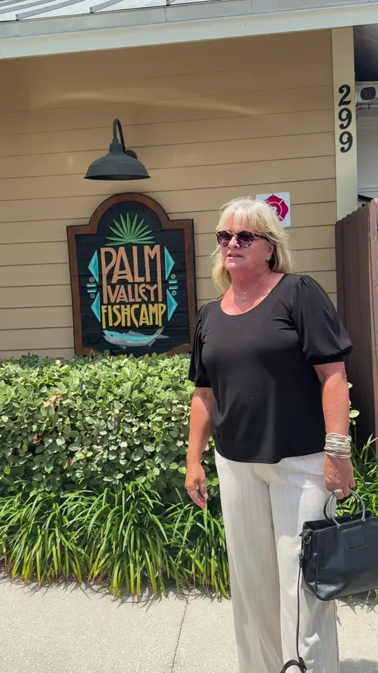 Palm Valley Fish Camp in Ponte Vedra Beach showing review, visit, atmosphere, views, video by parkersellsfl on TikTok