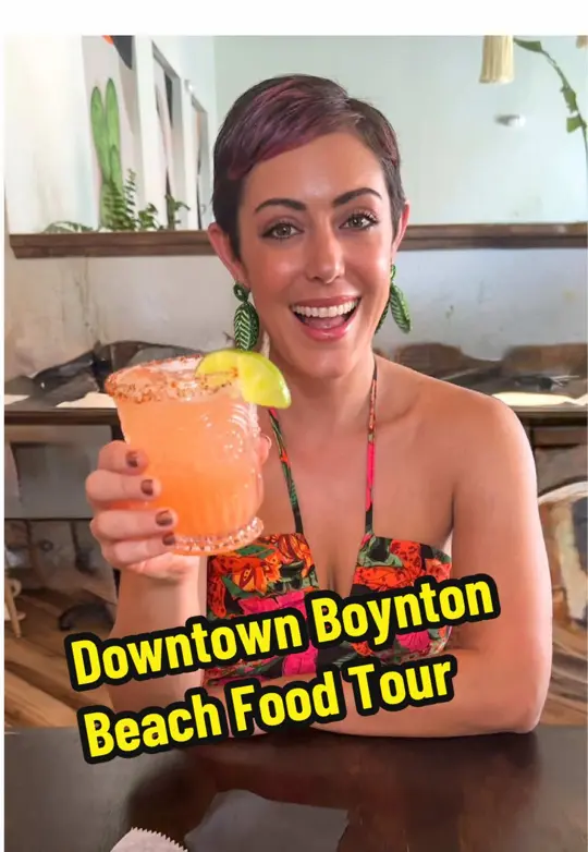 Paloma Mexican Restaurant in Boynton Beach showing restaurant visit, mexican food, video by takeabiteoutofboca on TikTok