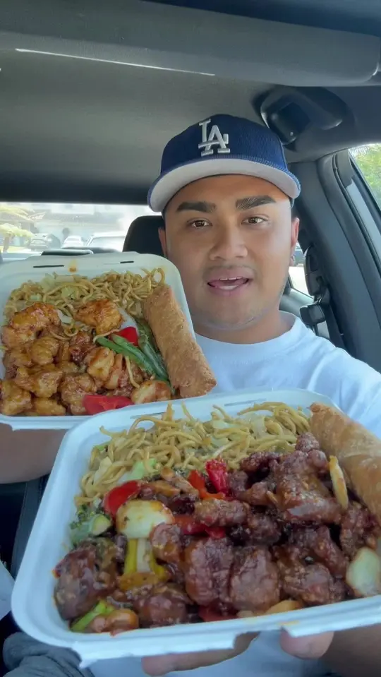 Panda Express on TikTok, video by natelovlogs