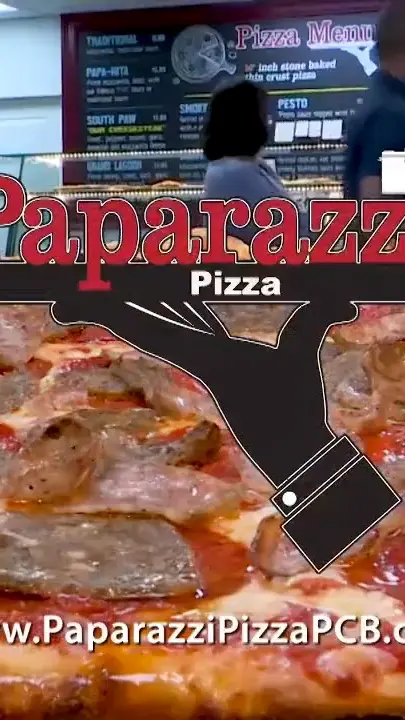 Paparazzi Pizza in Panama City Beach showing food, pizza, video by Beach TV - Panama City Beach, FL on Facebook