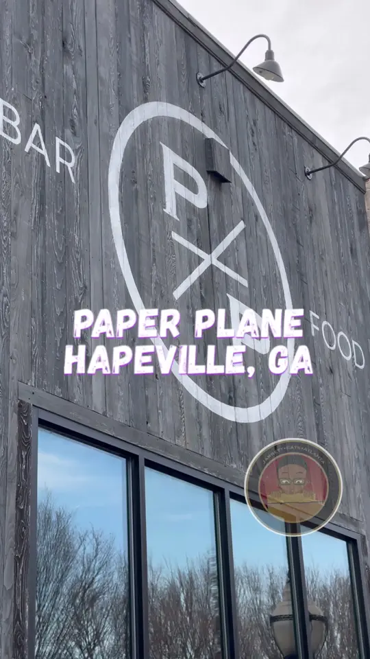 Paper Plane in Hapeville showing review, visit, food, noodles, rice, basil fried rice, video by jarrettisnotimpressed on TikTok