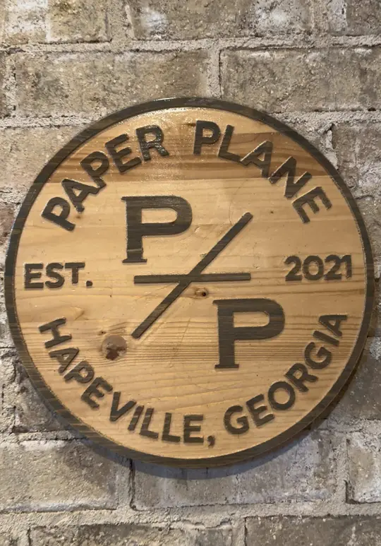 Paper Plane in Hapeville showing restaurant visit, food, video by eventsbyccm1 on TikTok