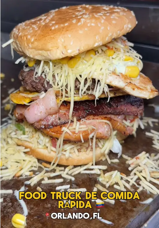 Papi Chulos in Orlando showing fast food, burger, video by darianaoliveros_ugc on TikTok