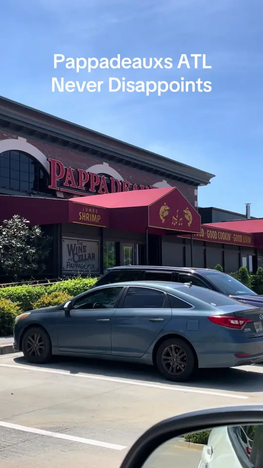 Pappadeaux Seafood Kitchen in Alpharetta showing visit, review, video by erika.dionne.sims on TikTok