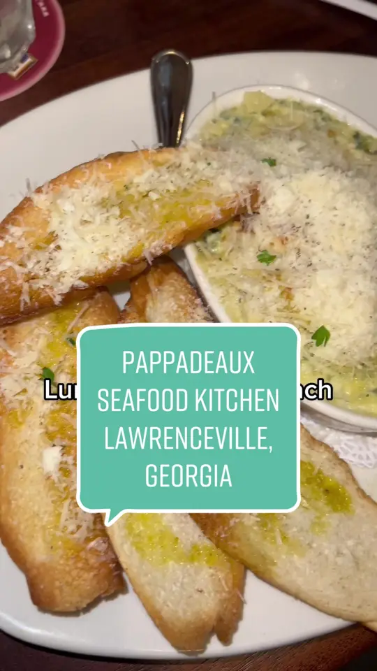 Pappadeaux Seafood Kitchen in Lawrenceville showing food review, seafood, oysters, video by carmenlixx on TikTok