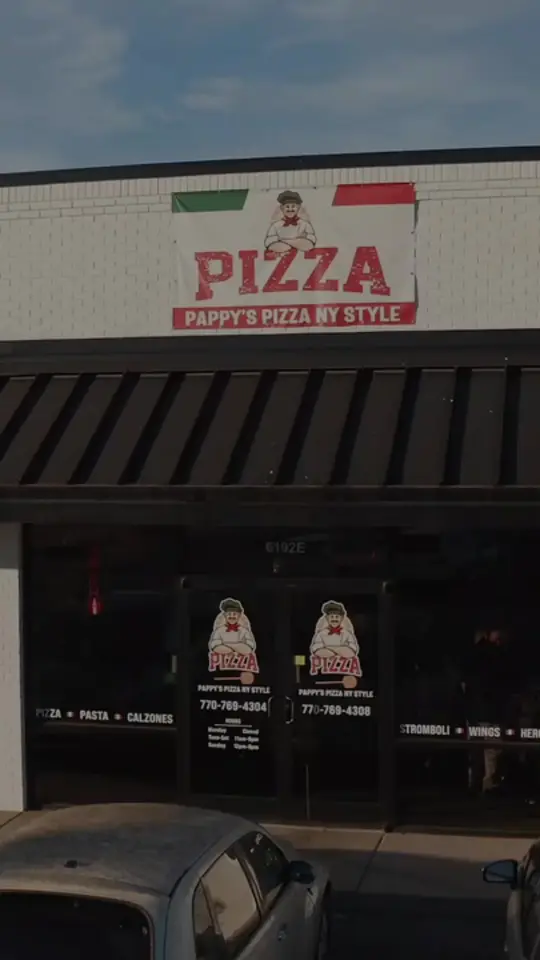 Pappy’s Pizza NY Style in Adairsville showing pizza, italian dining, video by Pappy’s Pizza NY Style on Facebook