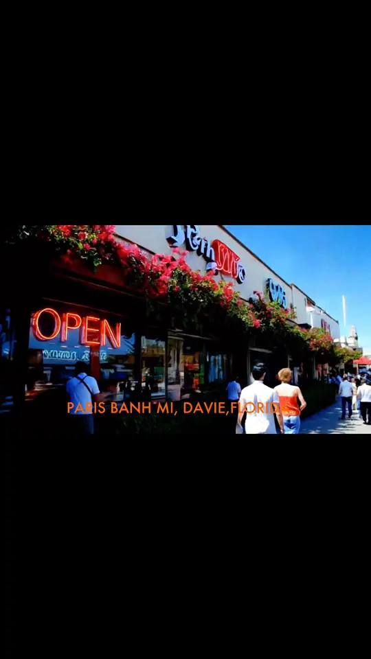 Paris Bánh Mì - Davie, FL in Hollywood showing restaurant, visit, video by Paris Banh Mi - Davie, FL on Facebook