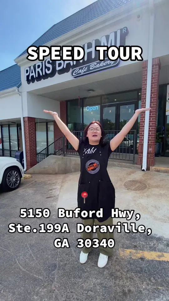 Paris Banh Mi - Mcdonough in McDonough showing restaurant visit, boba, video by parisbanhmi_doraville on TikTok