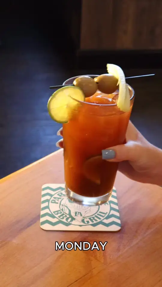 Park Avenue BBQ Grille in Jupiter showing happy hour, cocktail, video by Park Avenue BBQ & Grille on Facebook