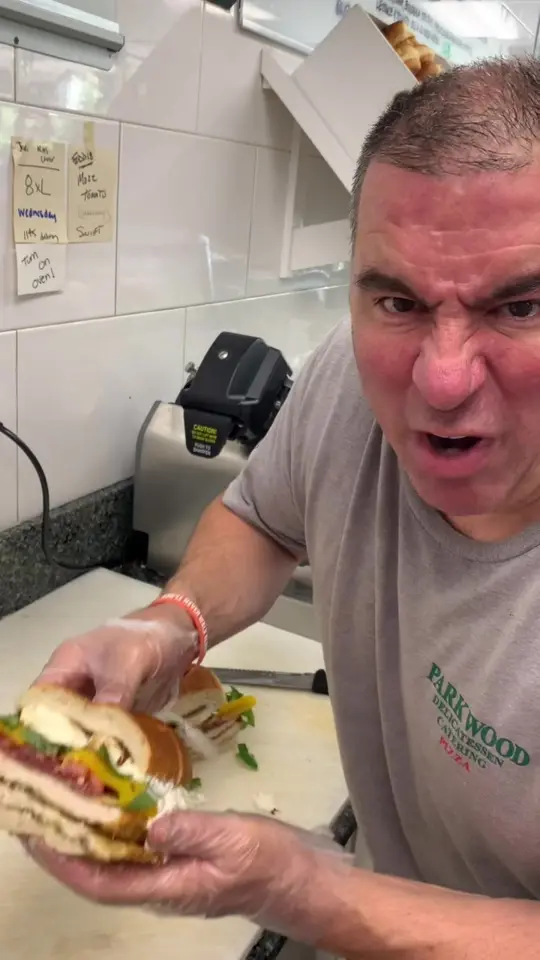 Parkwoods Restaurant in Atlanta showing food, chicken milanese, video by parkwooddeli on TikTok