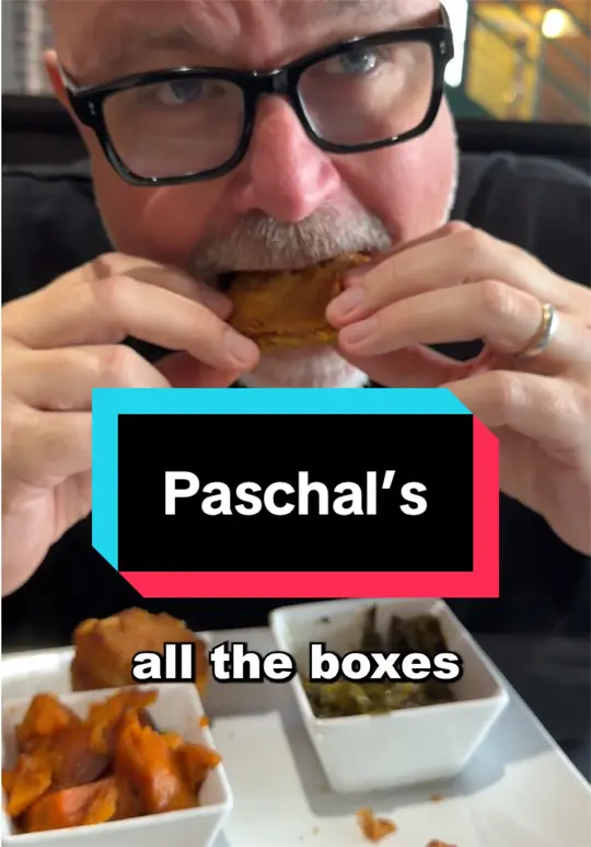Paschal's Restaurant & Bar in Atlanta showing restaurant visit, food, video by largebarstool on TikTok