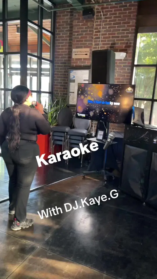 Paschal's Restaurant & Bar in Atlanta showing karaoke, dinner, family event, video by djkayeg on TikTok