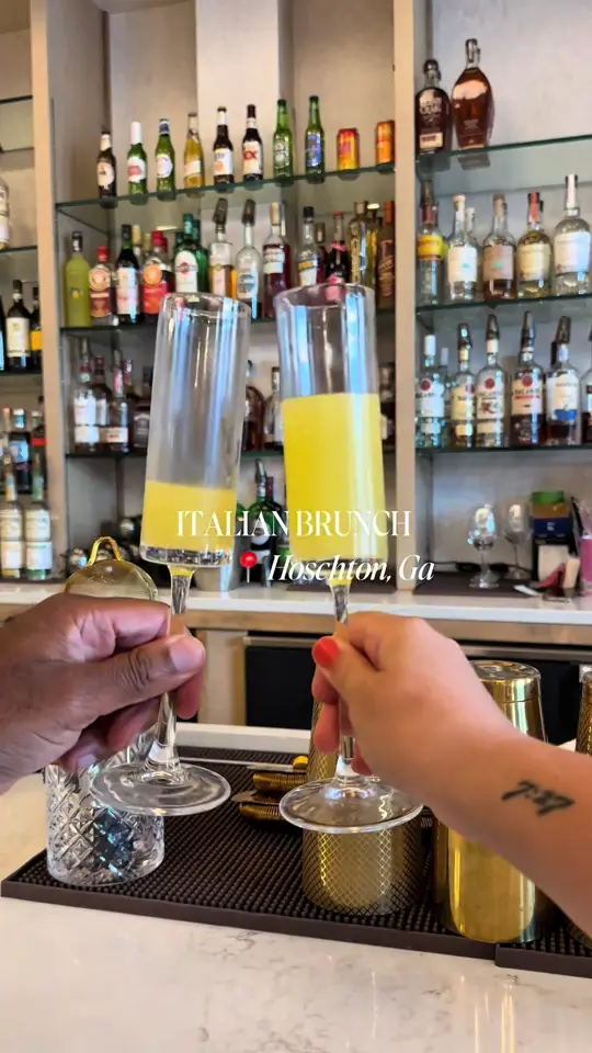 Pasta Masters Cucina in Hoschton showing brunch, handmade pasta, bottomless mimosas, video by sydneysmallss on TikTok