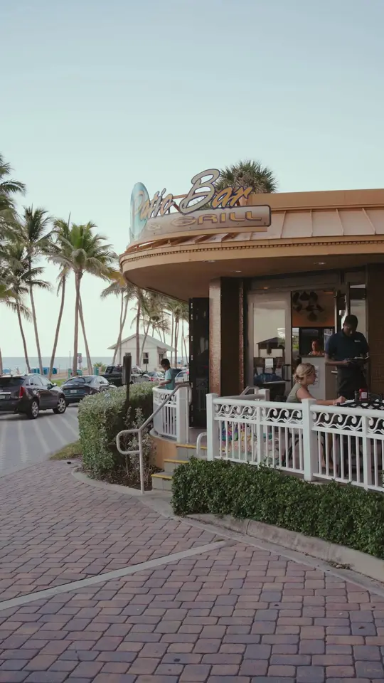  in Florida showing bar, drinks, views, video by Patio Bar & Grill on Facebook