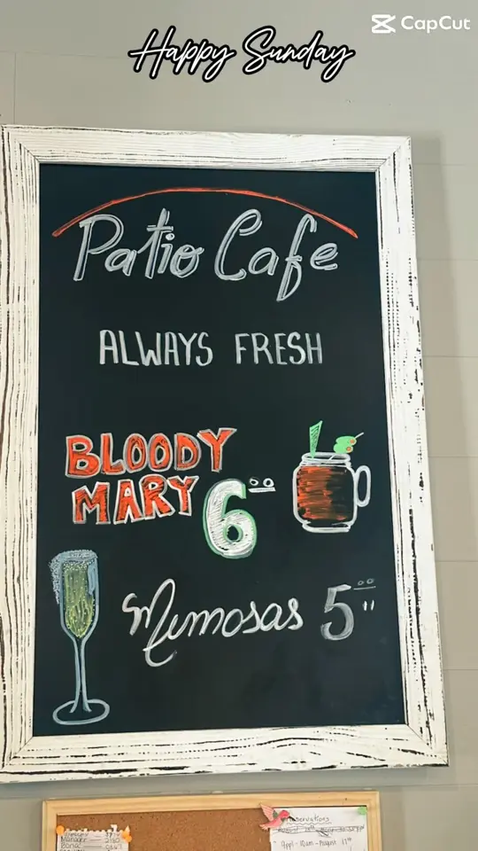 Patio Café in Naples showing atmosphere, visit, video by Patio Cafe on Facebook