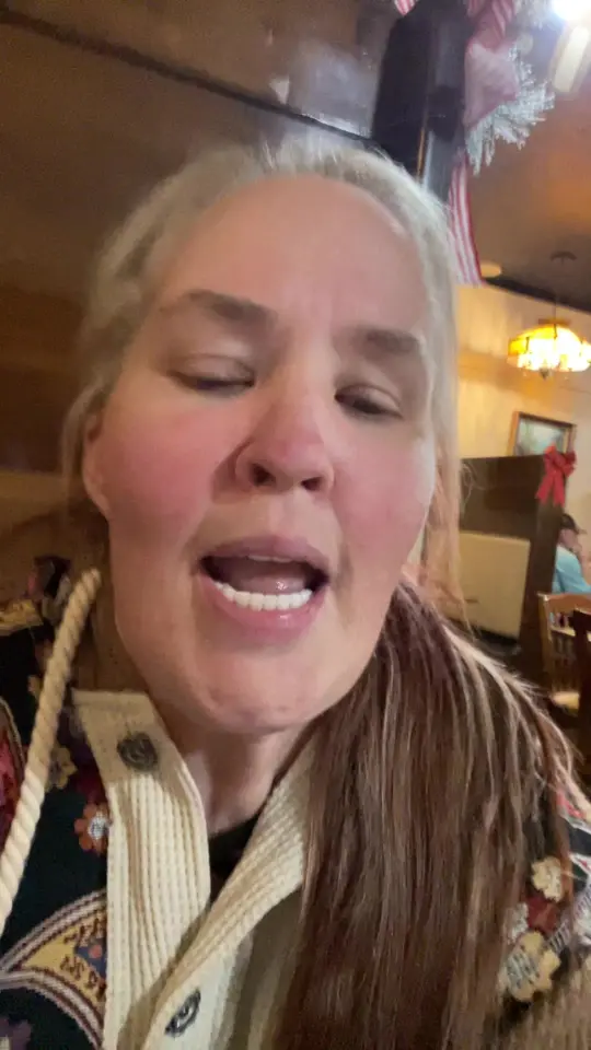 Paul's Steakhouse in Helen showing dinner, steakhouse visit, video by officialmamajune on TikTok