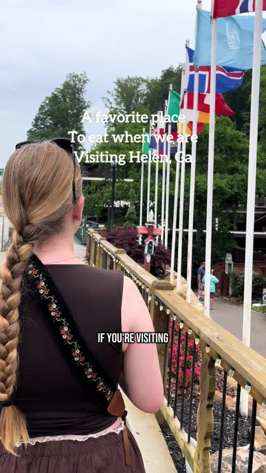 Paul's Steakhouse in Helen showing review, visit, video by farm.livin on TikTok