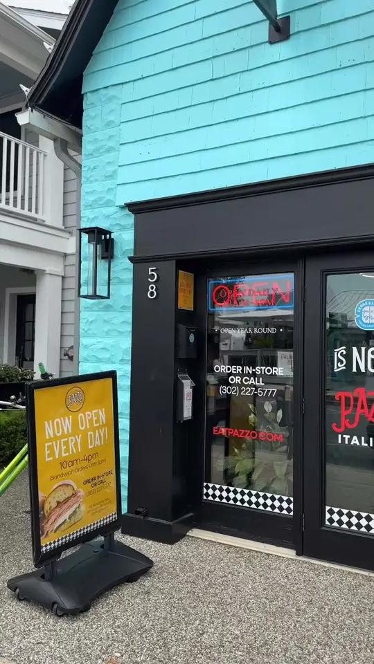  in Florida showing sub sandwiches, baked goods, prepared foods, premium meats, imported cheeses, artisanal pasta, video by Eat Pazzo on Facebook