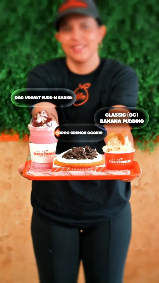 Peach Cobbler Factory Dr Phillips/Orlando in Orlando showing peach cobbler, dessert, video by Peach Cobbler Factory- Dr.Phillips/Orlan on Facebook