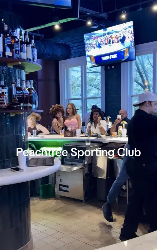 Peachtree Sporting Club in Atlanta showing review, visit, video by paulyshoreatl on TikTok