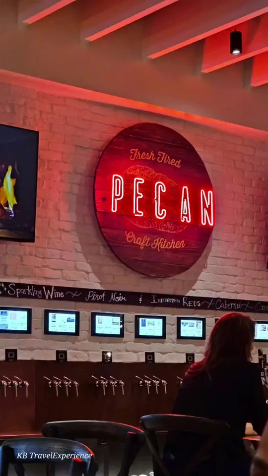 Pecan Craft Kitchen in Fruit Cove showing dinner, visit, video by kbtravelexperience on TikTok