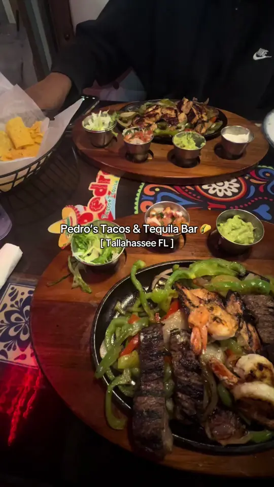 Pedro's Tacos & Tequila Bar (Tallahassee) in Tallahassee showing mexican food, tacos, tequila bar, visit, review, video by amayapersephone on TikTok