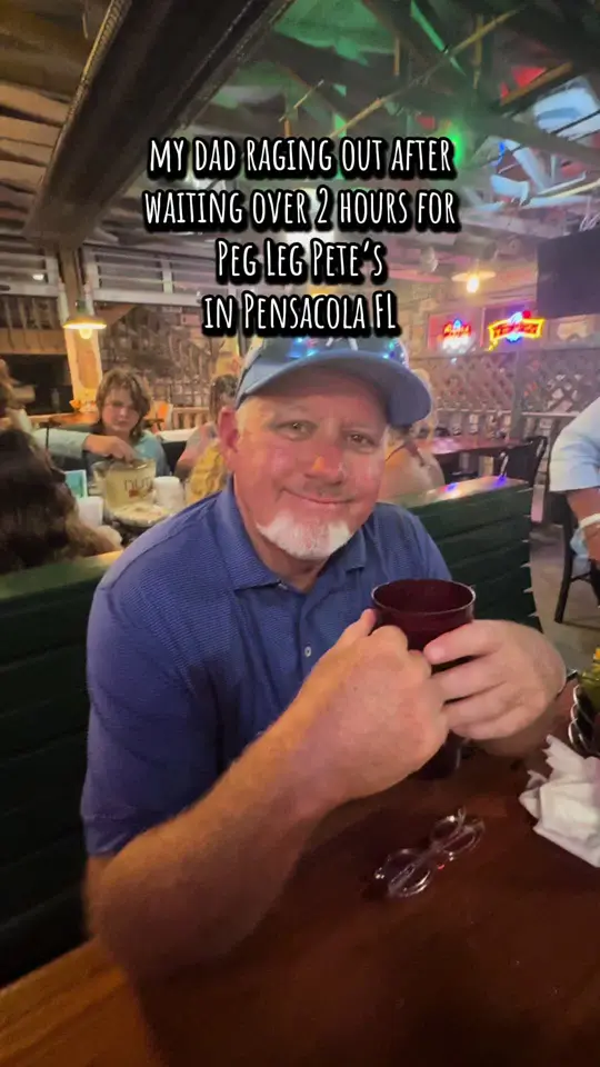 Peg Leg Pete's in Pensacola Beach showing review, visit, video by sarahashtonh on TikTok
