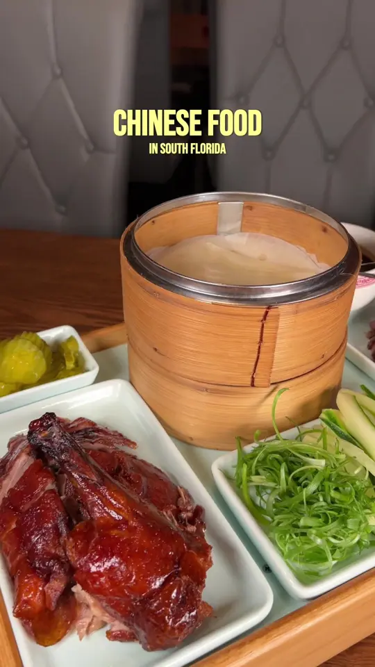  in Florida showing restaurant, chinese food, peking duck, video by explorewithgg on TikTok