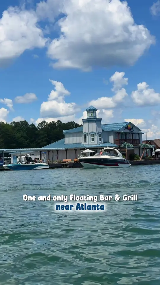 Pelican Pete's Tiki Bar & Grill in Gainesville showing review, visit, video by the.travel.ksu on TikTok